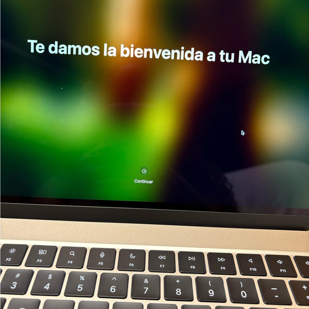 Apple MacBook with Black and Silver Finish